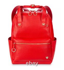 Limited Edition Disney Store Mickey Mouse Icon Flair Red Pin Backpack X Cond