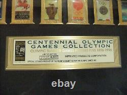 Limited Edition, Numbered Pin Collection 1996 Atlanta Centennial Olympic Games