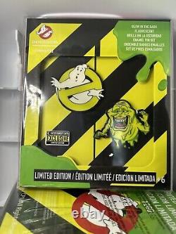 Loungefly Ghostbusters Glow In The Dark Enamel Pin Limited Edition LOT OF 8