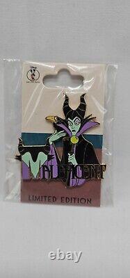 Maleficent Disney Employee Center Pin Limited Edition 250 Character Names Series