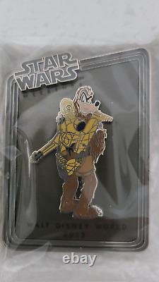 NEW! DisneyParks Star Wars-weekendslimited edition GOOFY AS CHEWBACCA! With PIN