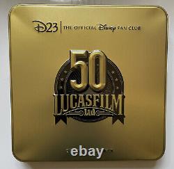 NEW Disney D23 Exclusive Lucasfilm 50th Anniversary Limited Edition 6 Pin Set