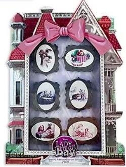 NEW Disney Lady and the Tramp 65th Anniversary Pin Set Limited Edition Puppy LE
