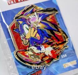 NYCC 2023 Sonic the Hedgehog Limited Edition Painted Enamel Pin Figure