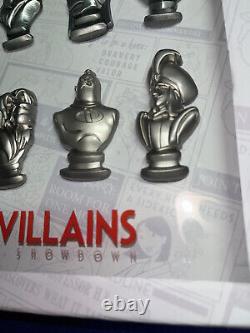 New 2022 Disney Heroes Vs Villains Limited Edition Le 300 Pin Set 10 Pins Bust
