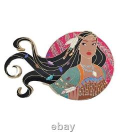 Pocahontas Warrior's Heart Disney Fantasy Pin Large Limited Edition Dbg Designs