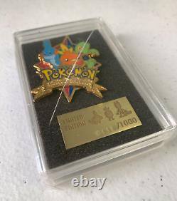 Pokémon Discover Friends 2002 Pin Japanese Limited Edition