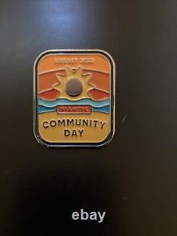Pokémon GO Community Day Enamel Pin Limited Edition August 2022 Hard To Find