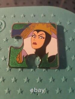Rare Disney Store Villains Puzzle Piece LE Limited Edition 95 Evil Queen Pin