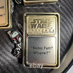 Rare Star Wars Limited Edition Pin Set VINTAGE 2013 Disney Star Wars Weekend