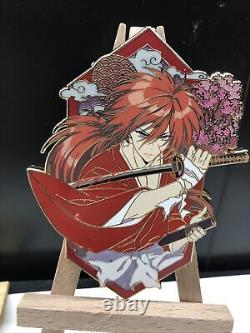 Rurouni Kenshin PiN Limited Edition Gold Plated 75 Pieces Were Made Only RARE