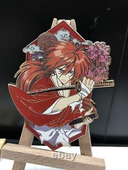 Rurouni Kenshin PiN Limited Edition Gold Plated 75 Pieces Were Made Only RARE