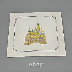 Swarovski The Art of Disney Castle Broach Pin Limited Edition