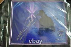 WWE The Undertaker Signed 30 Limited edition pin set frame