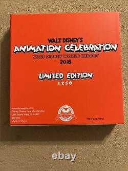 Walt Disney Animation Celebration Pin Box Set Limited Edition 1250 Mickey Minnie