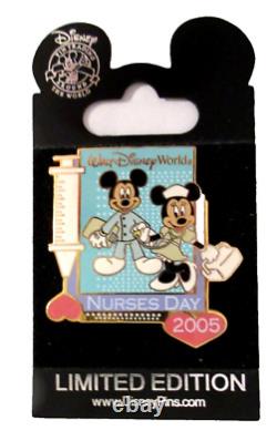 Walt Disney World 2005 Mickey and Minnie Nurses Day Pin Limited Edition 2500