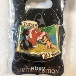 Wdi Tarzan Limited Edition Pin Badge Disney Pins Goods Japan